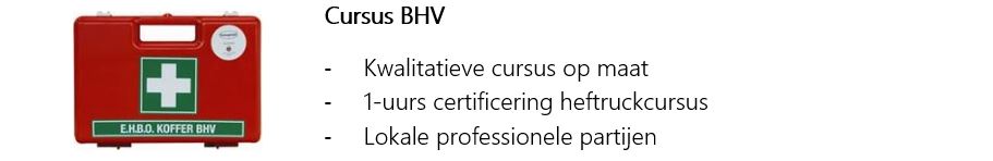 Cursus BHV