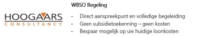 WBSO Regeling